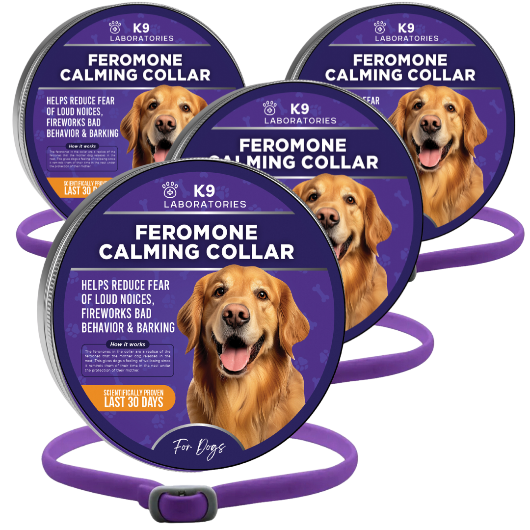 Stress collar dogs 4-pack