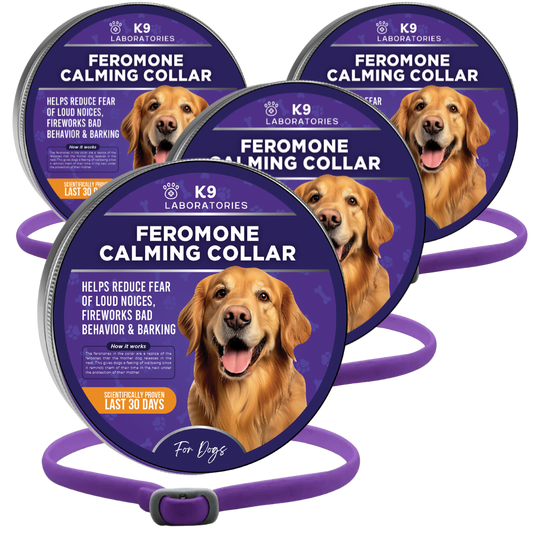 Stress collar dogs 4-pack