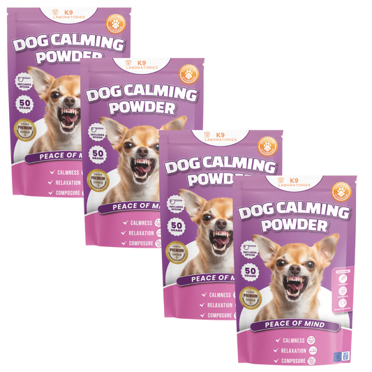 Dog Calming Powder 4-pack