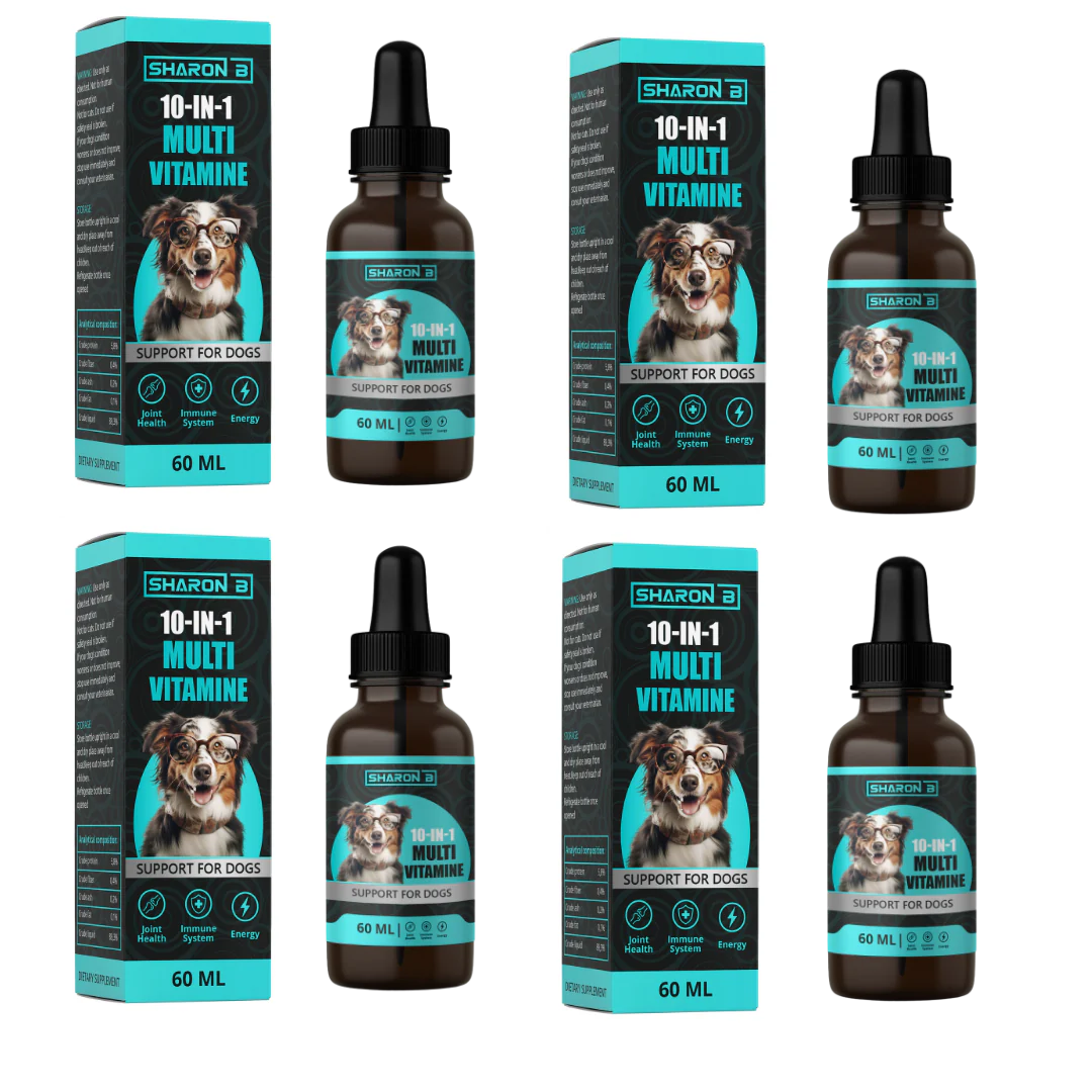 10IN1 Multivitamine drops 4-pack