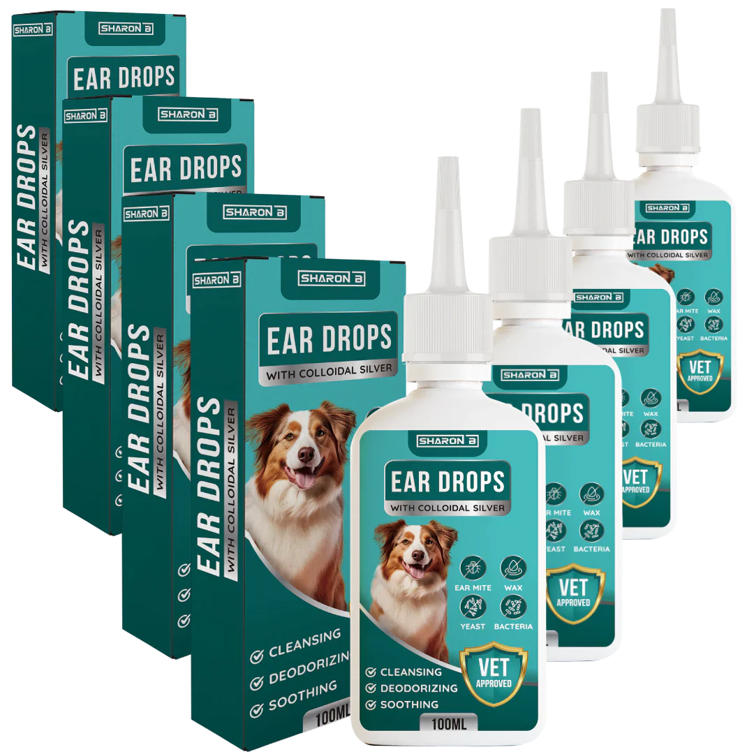 Eardrops with Colloidal Silver 4-Pack